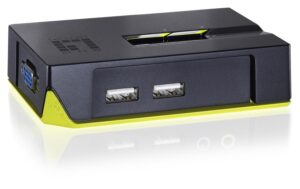LevelOne KVM-0222: 2Port Kabel-KVM-Switch USB, VGA, 2045X1536 kaufen Schweiz | Mediatech.ch