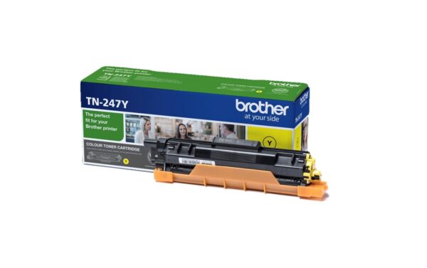 Toner Brother TN247Y, 2300 Seiten HL-L3210/30/70,DCP-L3510/50,MFC-L3730/50/70