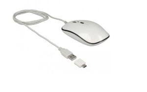 Delock 12532, 4 Tasten Maus USB Typ-A + USB Type-C kaufen Schweiz | Mediatech.ch