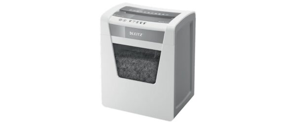 803007 - Mediatech Leitz Aktenvernichter IQ Office P-5, 10 Blatt, grau/weiss kaufen Schweiz | Mediatech.ch