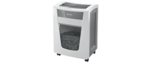 Leitz Aktenvernichter IQ Office Pro P-5+, 7 Blatt, grau/weiss