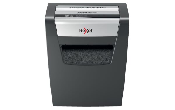 803016 - Mediatech Rexel Aktenvernichter Momentum X410 P-4, 10 Blatt, schwarz kaufen Schweiz | Mediatech.ch