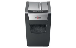 803019 - Mediatech Rexel Aktenvernichter Momentum Slim X312 P-3, 12 Blatt, schwarz kaufen Schweiz | Mediatech.ch