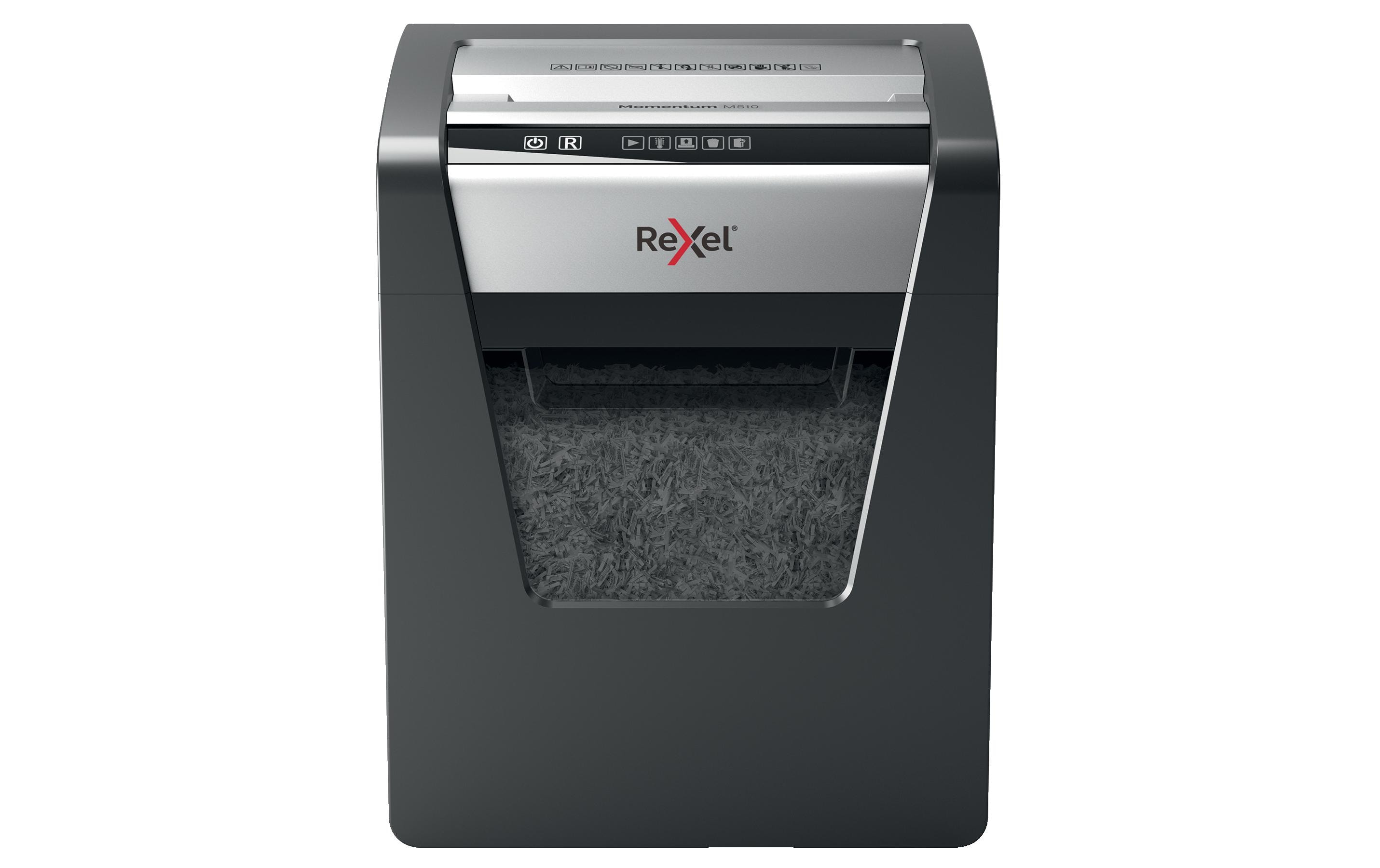 803021 - Mediatech Rexel Aktenvernichter Momentum x415 P-4, 15 Blatt, schwarz kaufen Schweiz | Mediatech.ch
