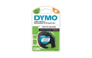 Dymo LetraTag Beschriftungsband, Plastik Weiss, 12mm x 4m - für alle LetraTag Geräte kaufen Schweiz | Mediatech.ch