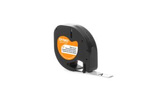 Dymo LetraTag Beschriftungsband Aufbügelbar, weiss, 12mm x 2m