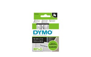 Dymo Schriftband D1, 12mm x 7m, Band: weiss Schrift: schwarz - für alle LabelManager kaufen Schweiz | Mediatech.ch