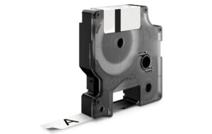 Dymo Schriftband D1, 6mm x 7m, Band: weiss Schrift: schwarz - für alle LabelManager