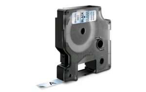 Dymo Schriftband D1, 9mm x 7m, Band:trans. Schrift: schwarz - für alle LabelManager