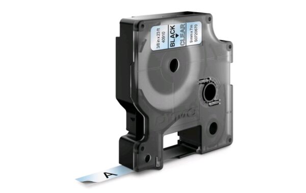 Dymo Schriftband D1, 9mm x 7m, Band:trans. Schrift: schwarz - für alle LabelManager kaufen Schweiz | Mediatech.ch