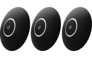 Ubiquiti NHD-COVER-BLACK-3 Set 3er Set schwarze Abdeckungen für nanoHD