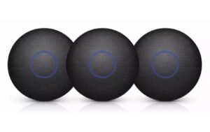 Ubiquiti NHD-COVER-FABRIC-3 Set 3er Set schwarze stofffarbene Abdeckungen