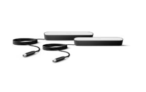 Philips Hue White & Color Ambiance Play 2er-Pack Lightbar Basis Schwarz