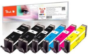 Peach Tinte Canon PGI-550,CLI551MP+ 2x13,4x8.5ml, 2xbk, pbc,c,m,y