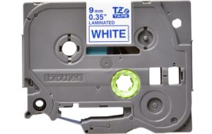 Brother P-touch Schriftband TZe-223, TZ-Band laminiert, blau auf weiss, 9mm, 8m