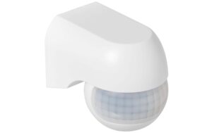 STEFFEN Bewegungm. IR mini Globe 180° weiss 12m, 10Sek-15min, <10-2000lx, 2000W, IP44