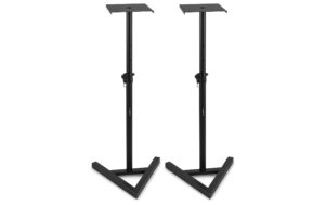 Vonyx SMS20 Monitorstativ Set 2 Monitorständer für Studiomonitore