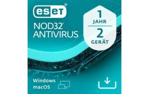 ESET NOD32 Antivirus Voll, 1yr, 2us, ML