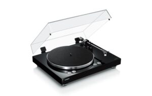Yamaha MusicCast Vinyl 500, schwarz Kabelloser Plattenspieler, Phono-Vorverstär