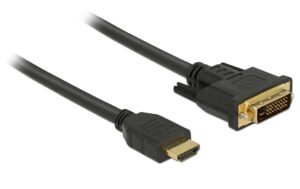 Monitorkabel DVI zu HDMI,2560x1600,0.5m DVI(24+1) Stecker zu HDMI-A,bidirektional