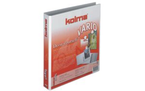 Kolma Zeigebuch Vario A4 XL Universal 4 Ring-Mechanik Füllhöhe 3 cm, weiss