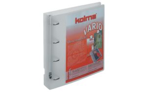 Kolma Zeigebuch Vario A4 XL KolmaFlex 4 Ring-Mechanik Füllhöhe 4 cm, farblos