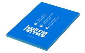 Kolma NOTES A6, 100 Blatt blau