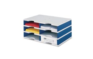 Styrodoc duo Standard-Einheit 6 Fächer blau,hellgrau