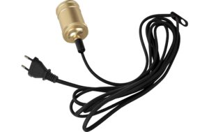 Star Trading Kabelleuchte CLASSICAL 3.5M E27 Gold Textilkabel Indoor, 350cm x 8cm kaufen | Mediatech.ch