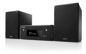 Denon CEOL N10, Netzwerk-Music-System Schwarz, CD, BT, WiFi, Alexa, AirPlay 2