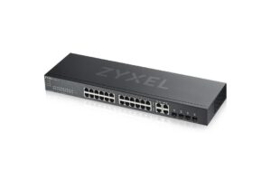ZyXEL GS1920-24v2, Web-Managed, Gigabit 24x 10/100/1000, 4x Combo für SFP