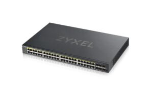 833287 - Mediatech ZyXEL GS1920-48HPv2, Web-Managed, Gigabit 48x 10/100/1000 PoE, 4x Combo für SFP kaufen Schweiz | Mediatech.ch