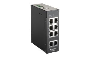 D-Link DIS-100E-8W 8-Port Unmanaged Layer2 Fast Ethernet Industrial Switch