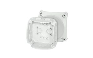 Hensel AP-Abzweigdose IP66 93x93mm, 7 Einführungen, grau