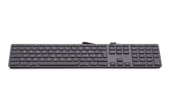 LMP USB Tastatur KB-1243, CH-Layout, Space Zahlenblock, 110 Tasten, LMP KB_CH_sp
