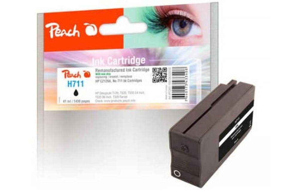 Peach Tinte HP CZ129A, No 711, black 41 ml, 1430 Seiten kaufen Schweiz | Mediatech.ch