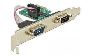 Delock 89918 PCI Express Karte 2x Seriell, RS-232 DB9 Stecker kaufen Schweiz | Mediatech.ch