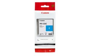 Tinte Canon PFI-120C, cyan 130 ml, zu TM-200/205/300/305