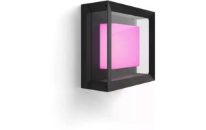 Philips Hue Wand- Deckenleuchte Econic 16W, 1200lm, 2200-6500K, schwarz