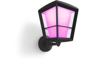Philips Hue Wandleuchte Econic bk 15W, 1150lm, 2200-6500K, schwarz