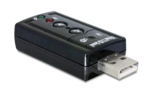 Delock USB Soundadapter, 3.5mm In & Out, 24Bit/96Khz, 7.1 Virtual Sound kaufen Schweiz | Mediatech.ch
