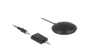 Delock USB Tischmikrophon für Konferenz 3.5 mm Klinkenstecker