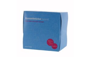 HARTMANN Kosmetiktücher Würfel enthält 60 Tücher