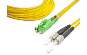 Lightwin LWL Duplex Patchkabel, 10.0m Singlemode 9/125µm, E2000/APC-FC, OS2 kaufen Schweiz | Mediatech.ch