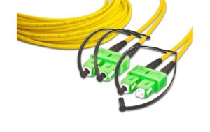Lightwin LWL HQ Duplex Patchkabel, 10m Singlemode 9/125µm, SC/APC-SC/APC, OS2 kaufen Schweiz | Mediatech.ch
