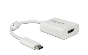 Monitoradapter USB Typ-C zu HDMI 4K bis 60Hz, HDR, DP Alternate Mode, 10cm