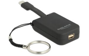 Delock Monitoradapter USB-C zu mini DP, DP Alt 4K, 60Hz, 3cm, mit Schlüsselanhänger kaufen | Mediatech.ch