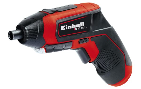 Einhell Akku-Schrauber TE-SD 3,6/1 Li Akku-Kapazitätsanzeige, drehbarer Handgriff