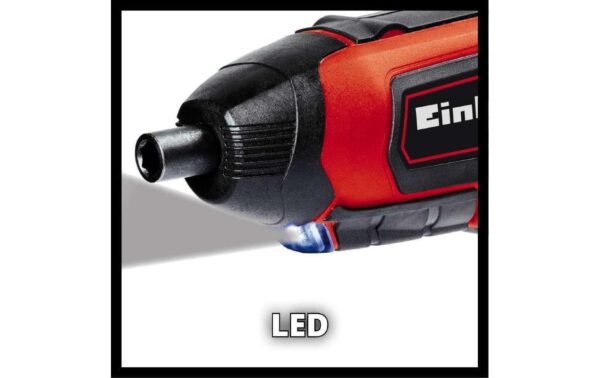 Einhell Akku-Schrauber TE-SD 3,6/1 Li Akku-Kapazitätsanzeige, drehbarer Handgriff