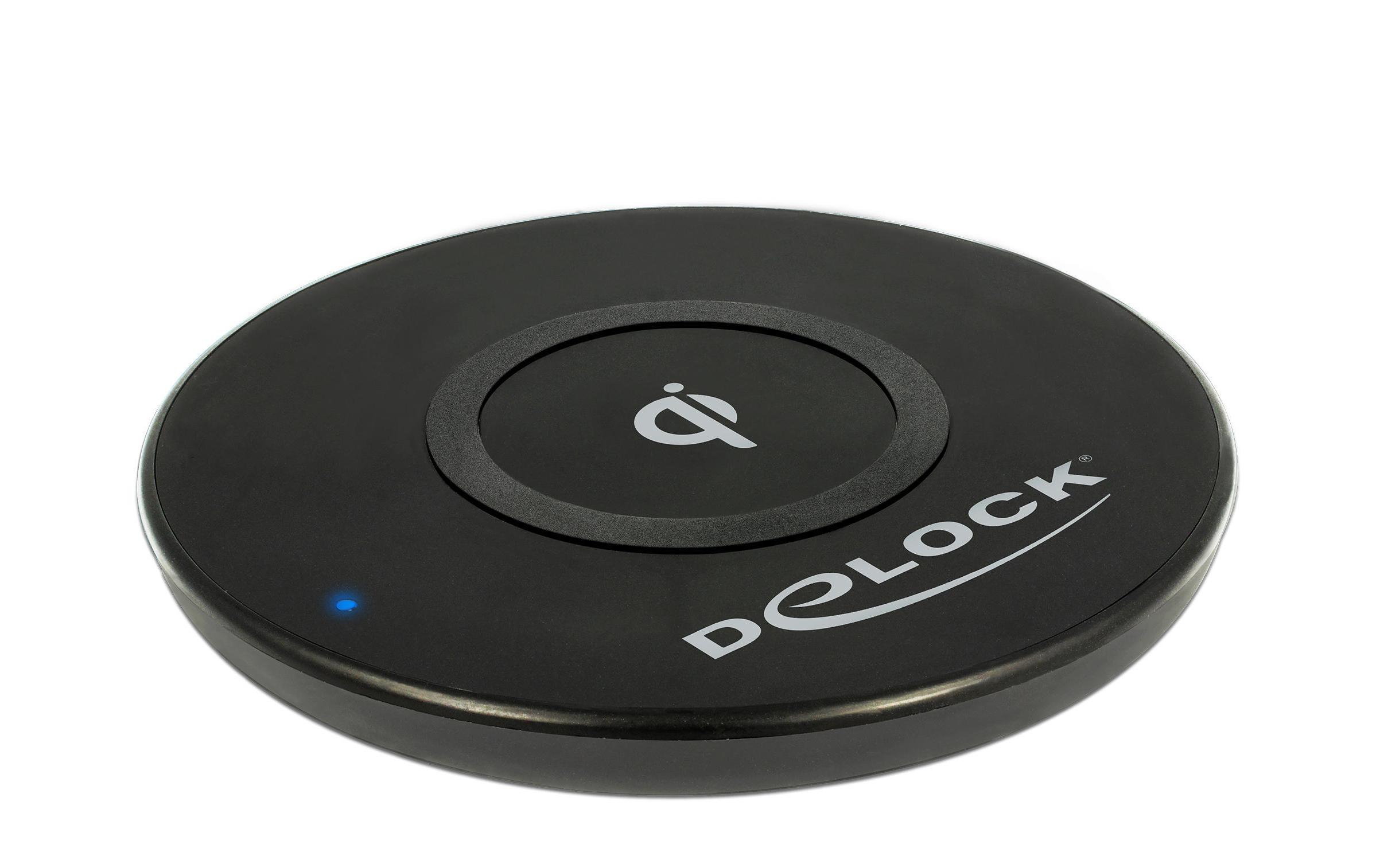 Delock Qi Fast Charger schwarz QI Ladestation: 5W, 7.5W, 10W kaufen Schweiz | Mediatech.ch